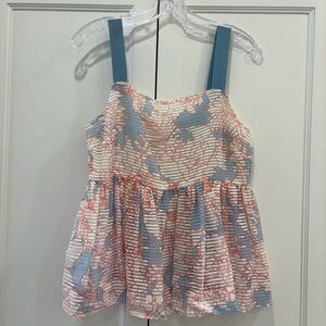 Paul & Joe Sister floral peplum top